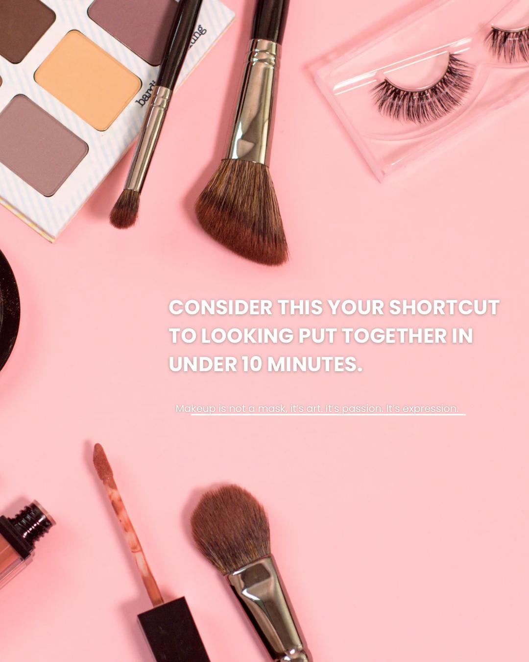 Consider this your shortcut to looking put together in under 10 minutes.