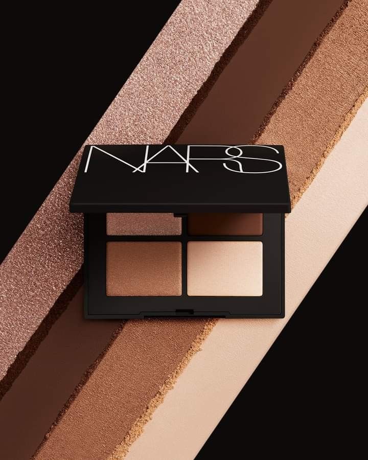 NARS eyeshadow palette with neutral and shimmer shades